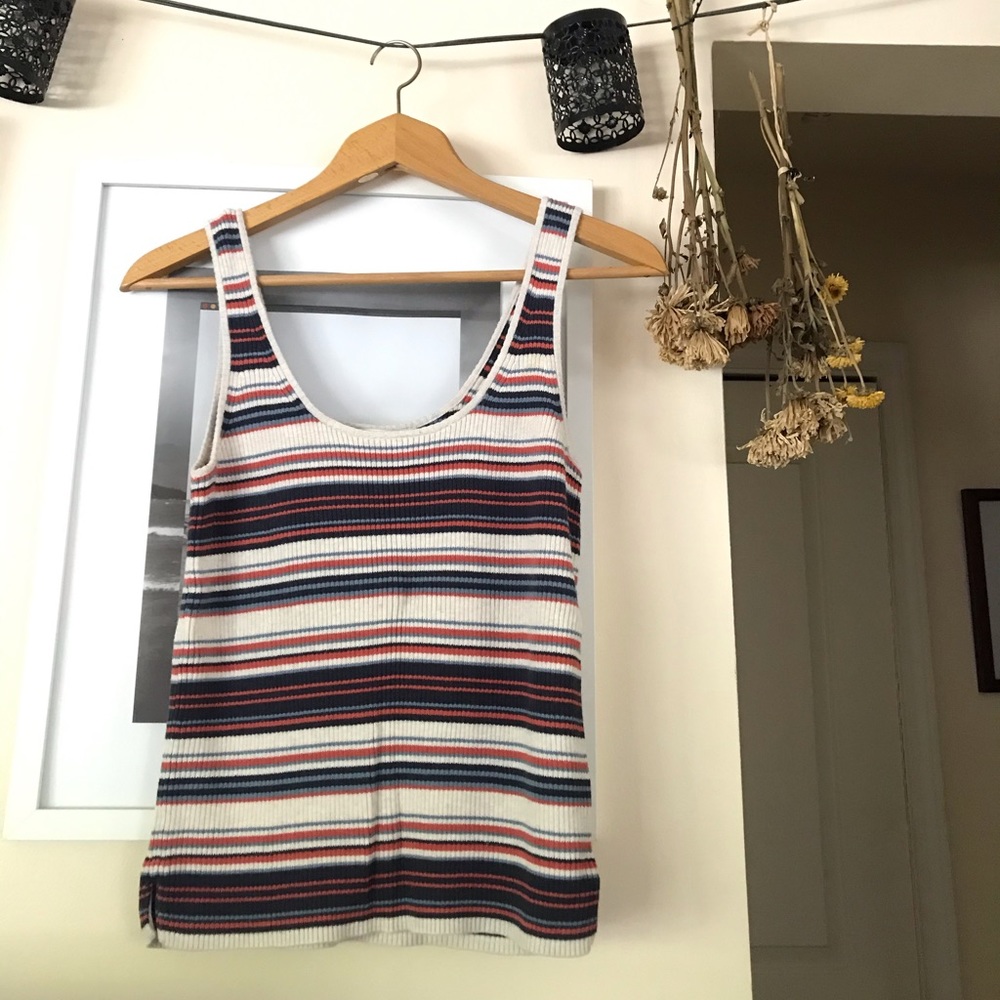 Stripped Madewell Tank